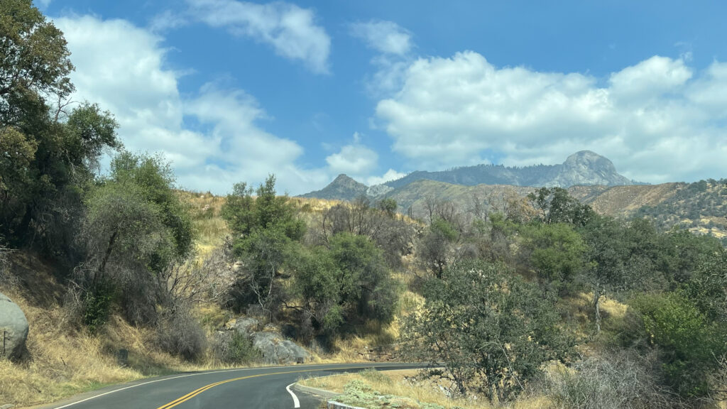 We see you, Moro Rock, and we're coming for you! (In Sequoia National Park)