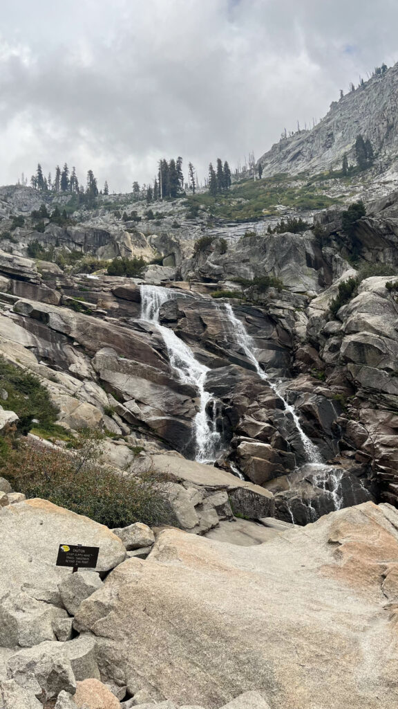 Part of Tokopah Falls in Sequoia National Park