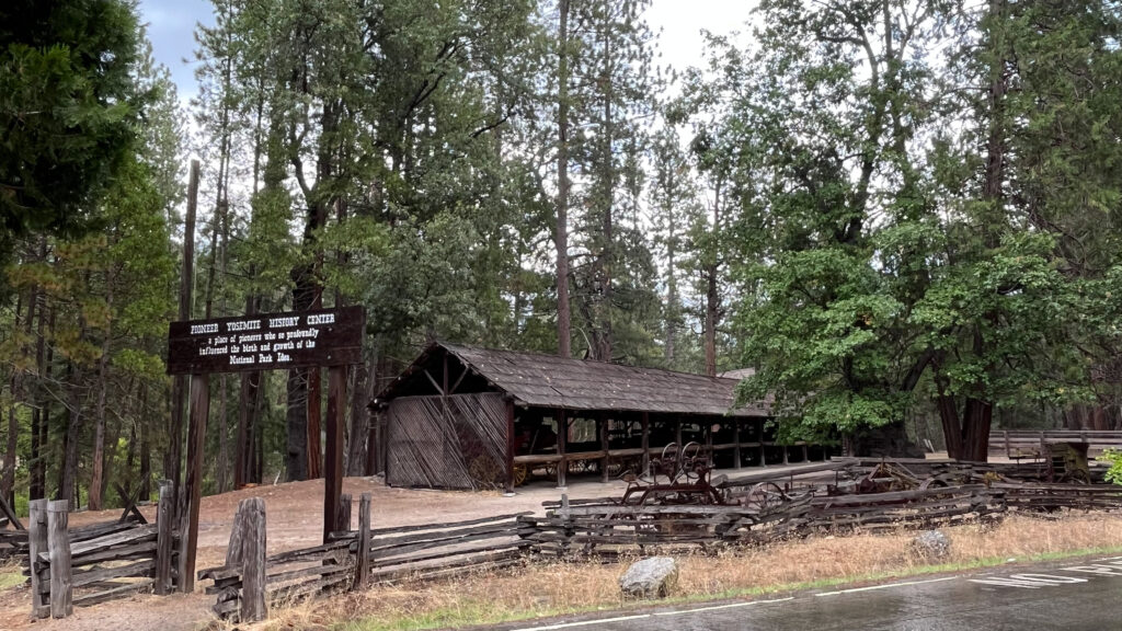 Pioneer Yosemite History Center was our first stop in Yosemite National Park, and we both enjoyed our visit there (It's included with the Yosemite National Park admission)