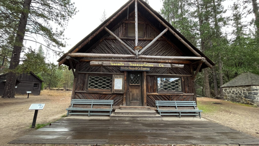 Yosemite Transportation Company, Wells Fargo & Co. Express at the Yosemite History Center in Yosemite National Park