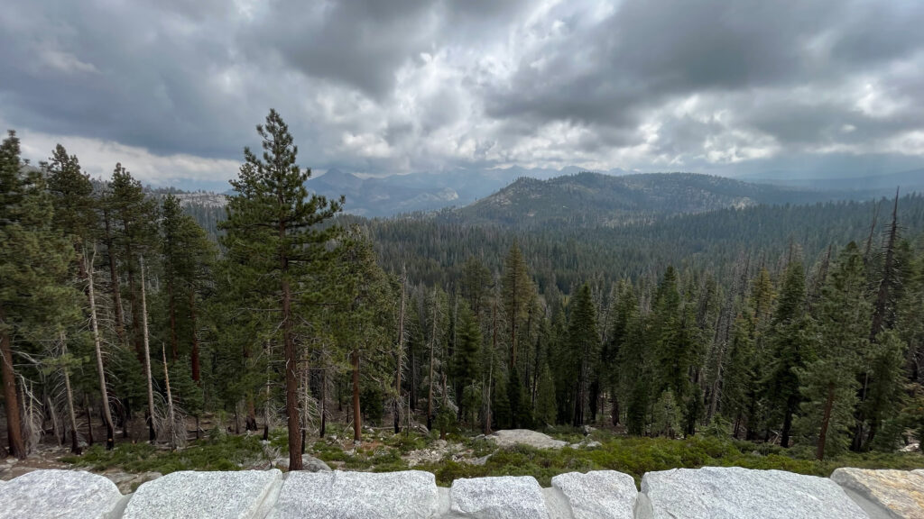 Another scenic overlook on our way to our next stop in Yosemite National Park