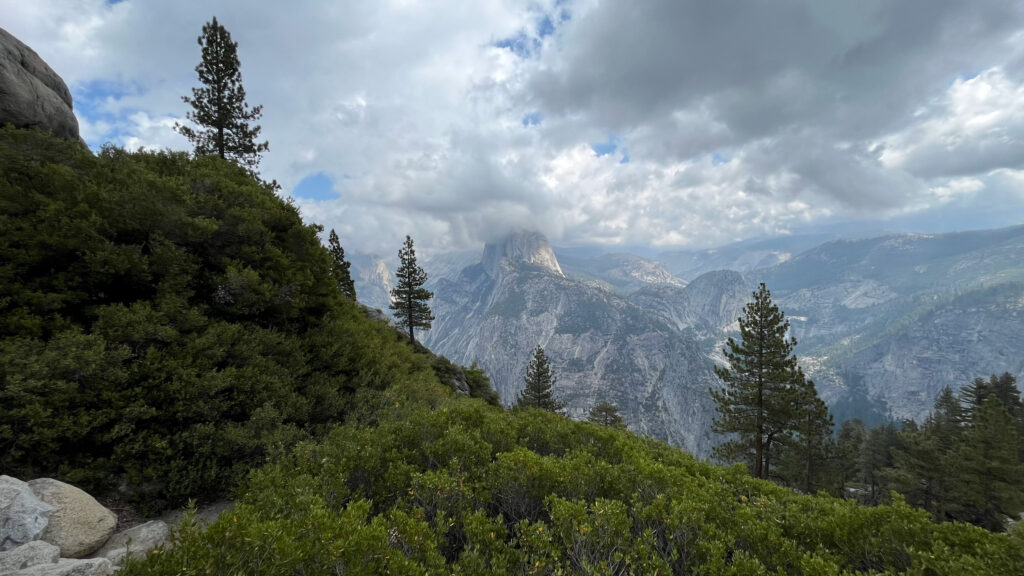 View from Glacier Point in Yosemite National Park