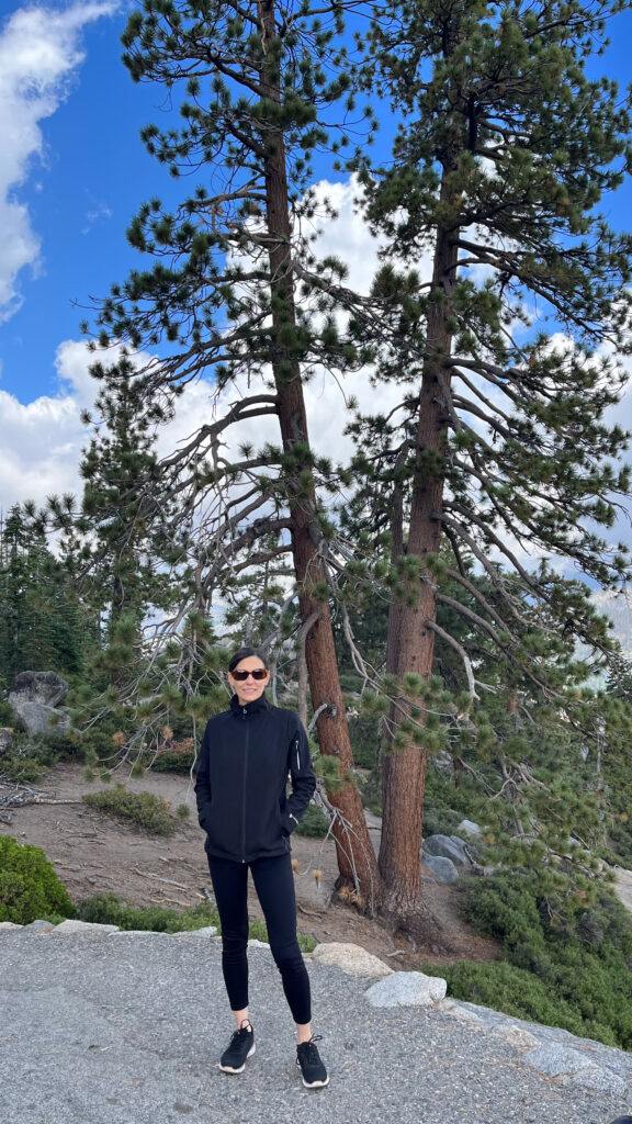 At Glacier Point in Yosemite National Park