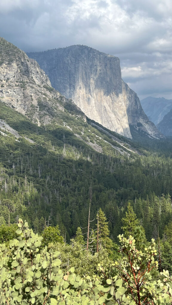 El Capitan as seen from Tunnel View at Yosemite National Park