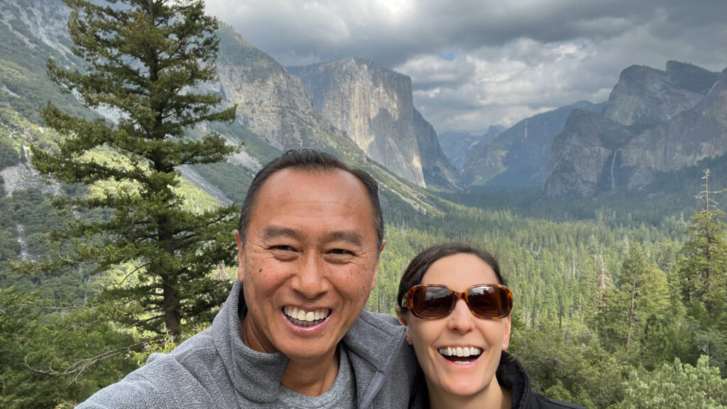 My husband and I were enjoying our visit to Tunnel View at Yosemite National Park