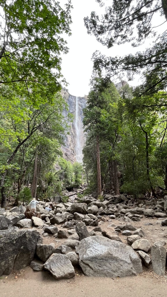 Bridalveil Fall in Yosemite National Park