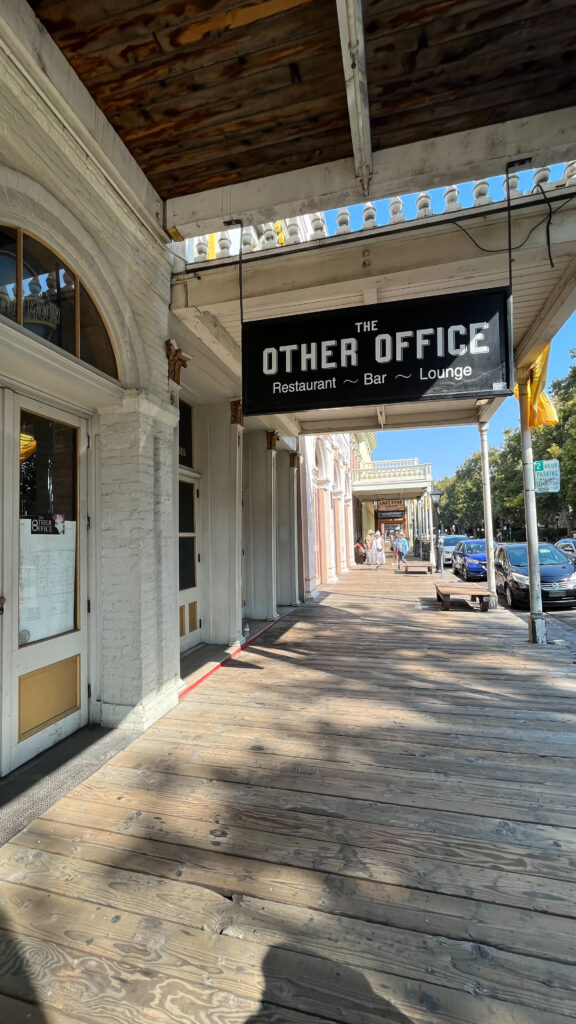 The Other Office restaurant and bar in Old Sacramento in Sacramento, CA