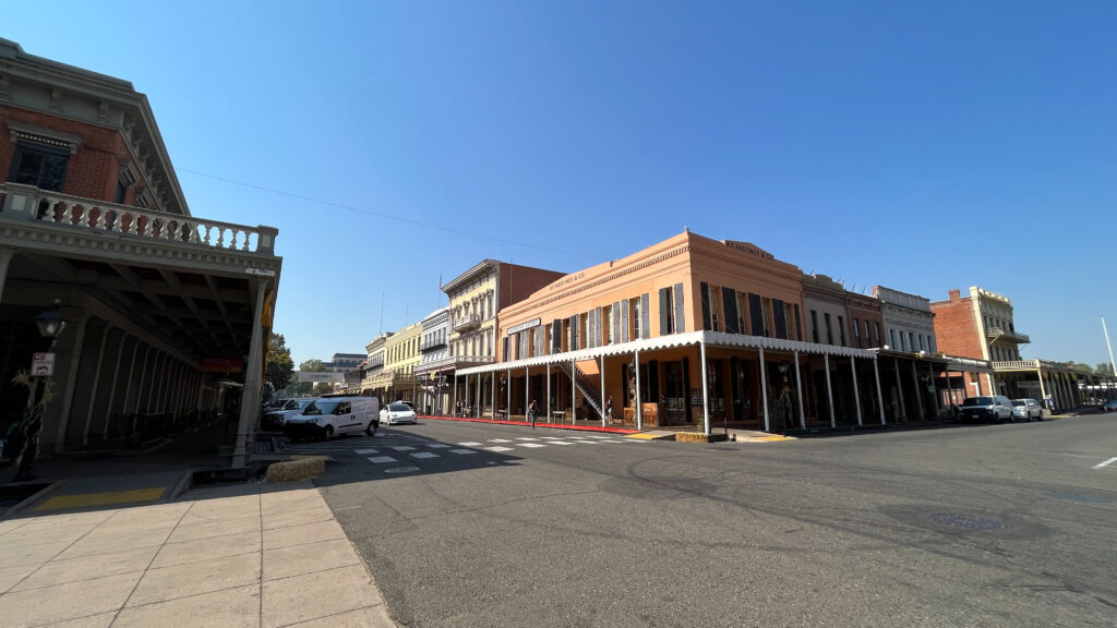 Old Sacramento in Sacramento, CA