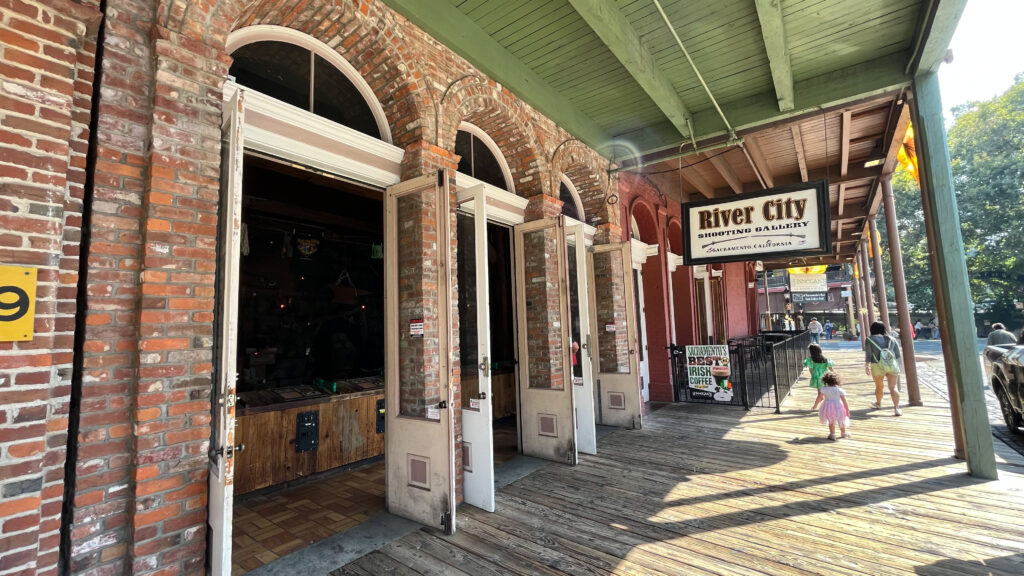 River City Shooting Gallery in Old Sacramento, Sacramento, CA