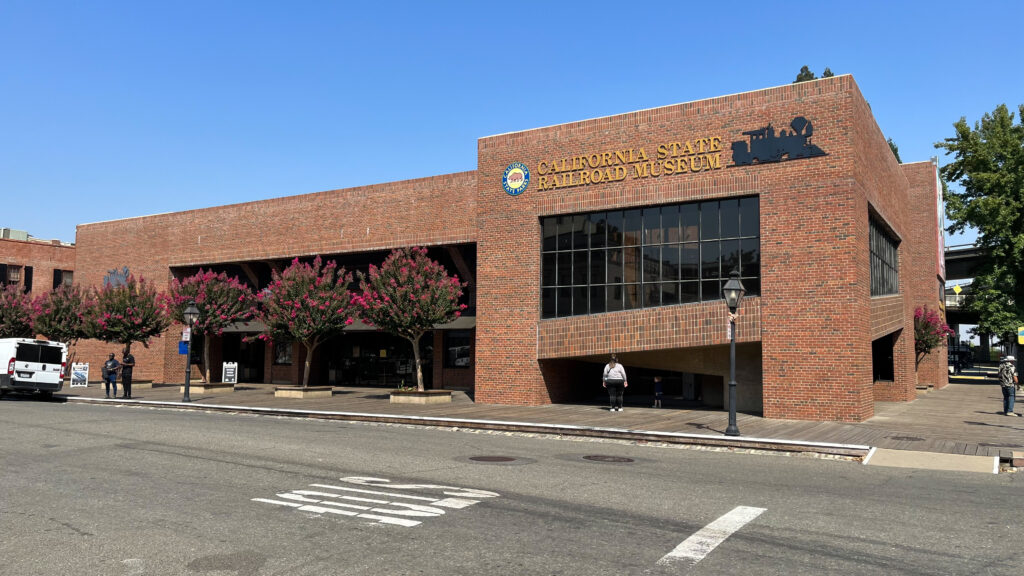 The California State Railroad Museum in Old Sacramento, Sacramento, CA