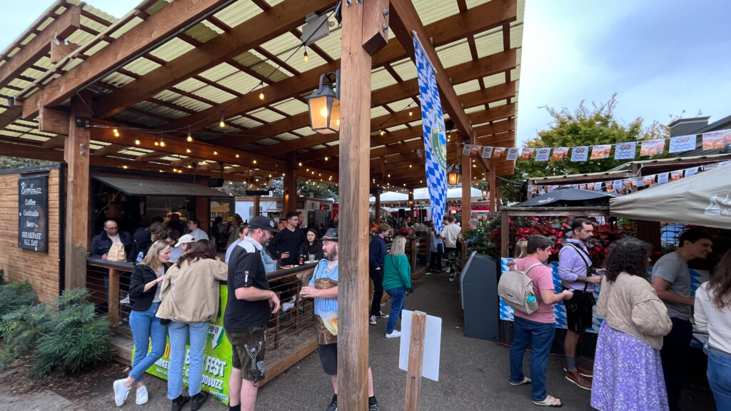 Prost Marketplace (the food carts area outside of Prost! in Portland, OR)