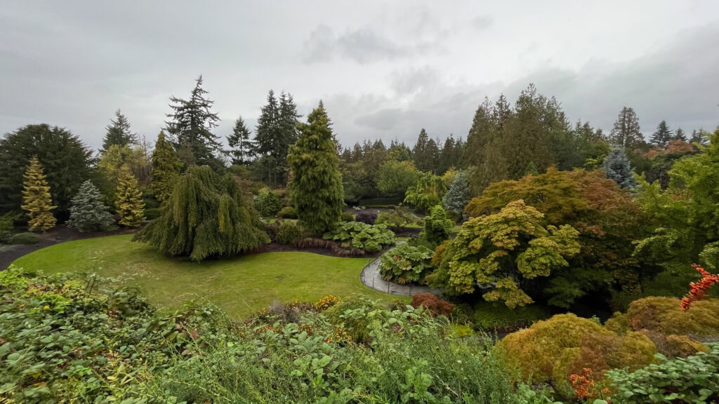 Queen Elizabeth Park in Vancouver, BC Canada