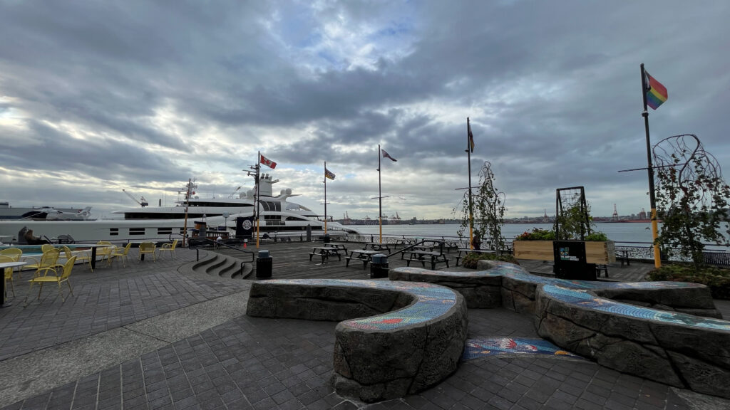 Lonsdale Quay in North Vancouver, BC, Canada