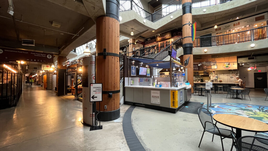 Lonsdale Quay Market and Food Hall in North Vancouver, BC, Canada