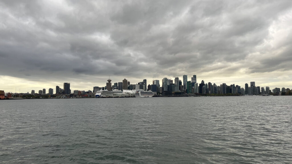 The ride on the Lonsdale Quay SeaBus to Waterfront Station was convenient, smooth and provided great views (Vancouver, BC, Canada)