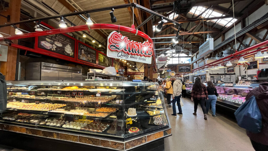 Stuart's Bakery inside Granville Island Public Market (Vancouver, BC, Canada)