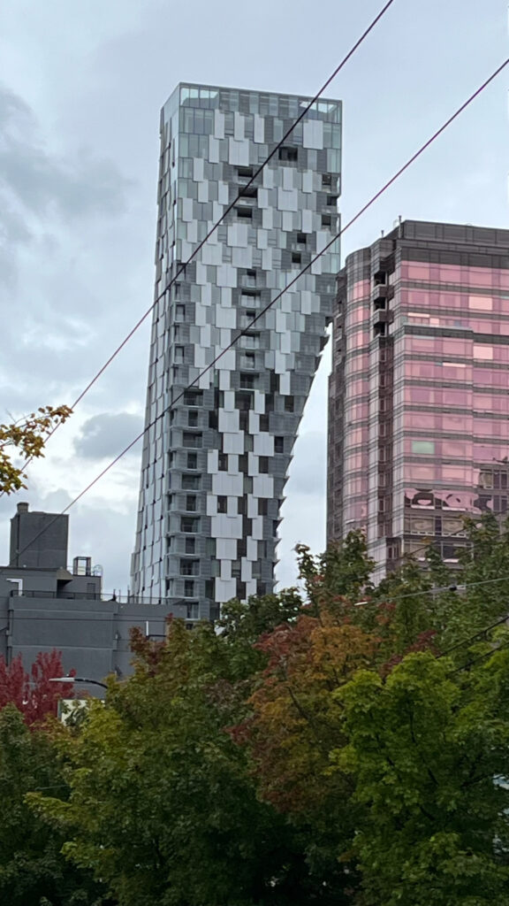 Vancouver House is another cool looking building in Vancouver, BC, Canada