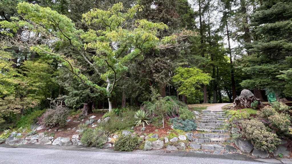 Near the Shakespeare Garden in Stanley Park (Vancouver, BC, Canada)