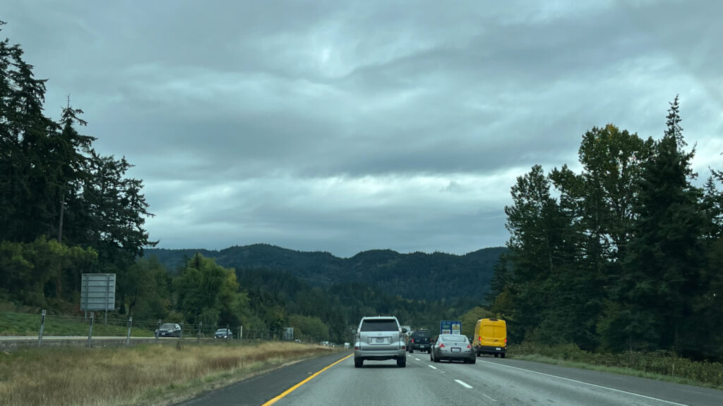 The drive to Seattle, WA from Vancouver, BC, Canada was pleasant