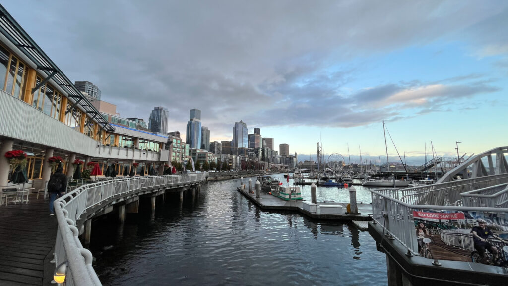 View from Pier 66 (Seattle Waterfront in Seattle, WA)