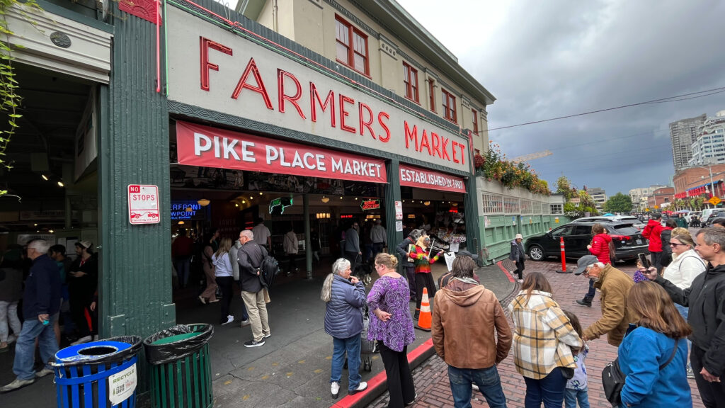 The fun and bustling Pike Place Market (Seattle, WA)