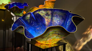 Macchia Forest - large, colorful glass works of art at Chihuly Garden and Glass (Seattle, WA)