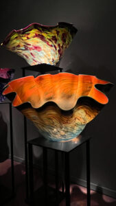 Macchia Forest - large, colorful glass works of art at Chihuly Garden and Glass (Seattle, WA)