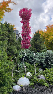 Glass works of art at Chihuly Garden and Glass (Seattle, WA)