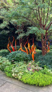 Glass works of art at Chihuly Garden and Glass (Seattle, WA)