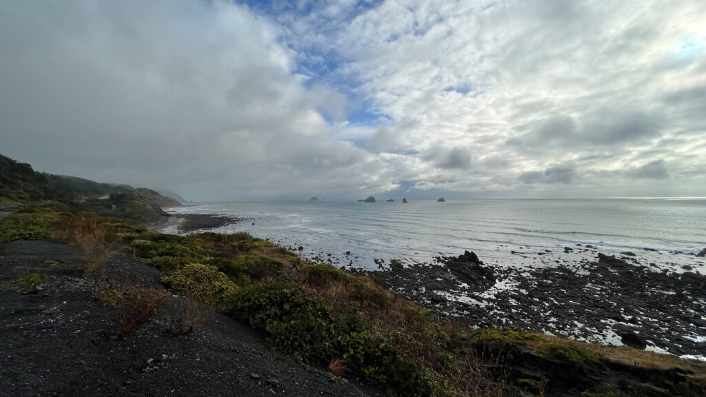 This scenic overlook is just a short drive south from the last one (Oregon Coastline, North Pacific Ocean)