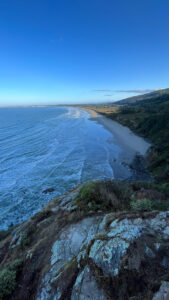 View from Crescent Beach Overlook (Crescent Beach, CA off of Highway 101 in ￼Del Norte Coast Redwoods State Park)