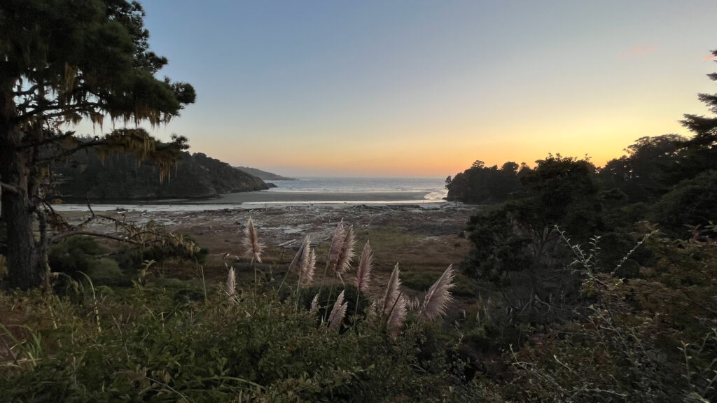 Sunset in Mendocino, CA