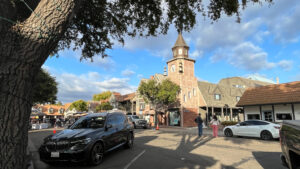 Danish style buildings in Solvang, CA