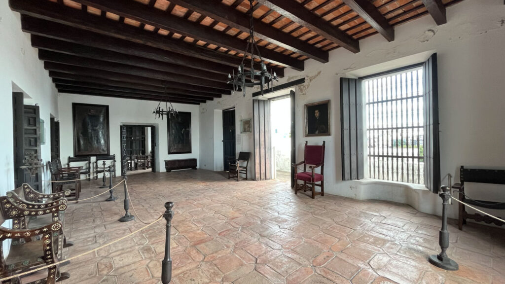 Museo Casa Blanca (home built for Ponce de Leon) in San Juan, Puerto Rico