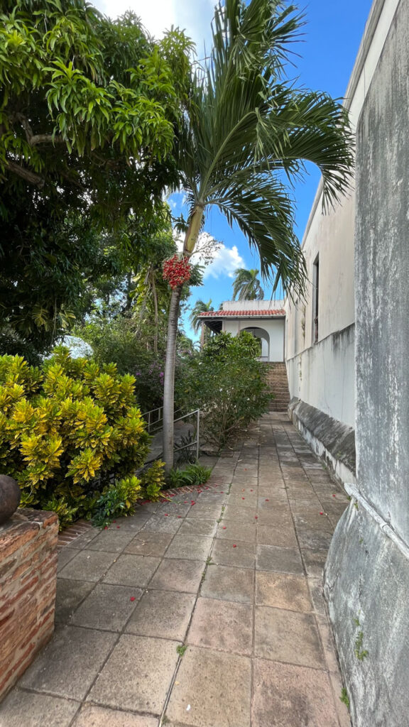 Museo Casa Blanca (home built for Ponce de Leon) in San Juan, Puerto Rico