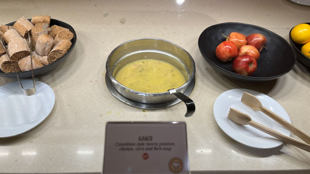 Ajiaco Soup at Chef's Choice Latin America Theme at the Lido Marketplace lunch buffet